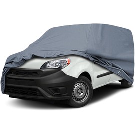CARDIZ Supreme Full Car Cover – for Ram ProMaster City 2014-2021 Mini Cargo Van 4-Door Semi Custom Fit Waterproof Full Coverage All Weather Dust Proof Windproof Indoor Outdoor Automobile