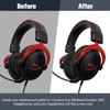 Yizhet 1 Pair Replacement Ear Pads Compatible with HyperX Cloud