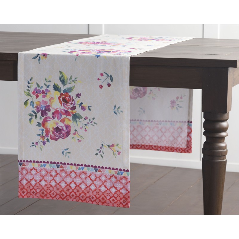 Maison d' Hermine Tablerunner 100% Cotton Decorative Easter Tablerunners Washable
