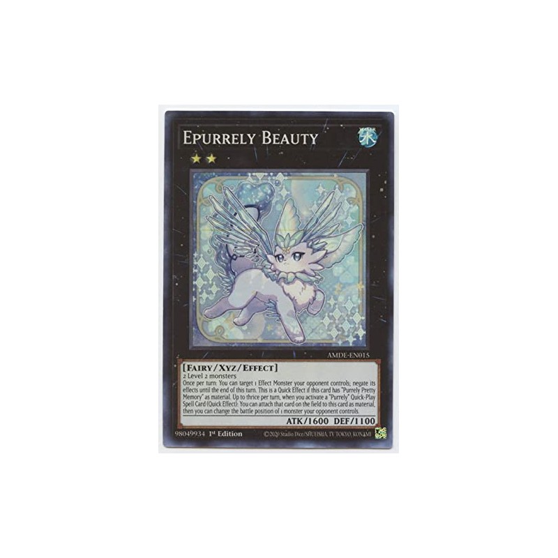Epurrely Beauty - AMDE-EN015 - Super Rare - 1st Edition