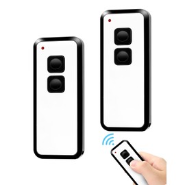 433.92MHz Handheld Transmitter for Novoferm Novotron 502 Max43-2, Novotron 522 524 Design, Universal Garage Door Opener Remote Control, 2 Channels