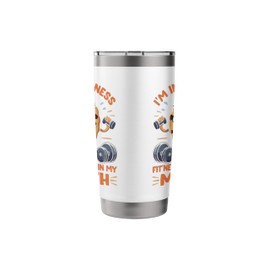 I'm Into Fitness Fit'ness Cookie In My Mouth Stainless Steel Insulated Tumbler