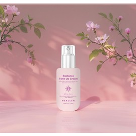 Aesthetic Healen Radiance Tone Up Cream 50ml SPF50+, PA+++ Bright pink skin tone up / 에스테틱 힐렌 레디언스 톤업크림 50ml SPF50+,PA+++ 화사한 핑크빛 피부톤업
