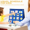 BOHEMIABY Visual Schedule for Kids With Autism, 3 In 1