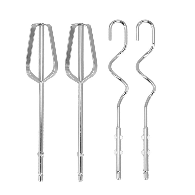 Hand Mixer Portable 7 Gears Lightweight White Stainless Steel Electric