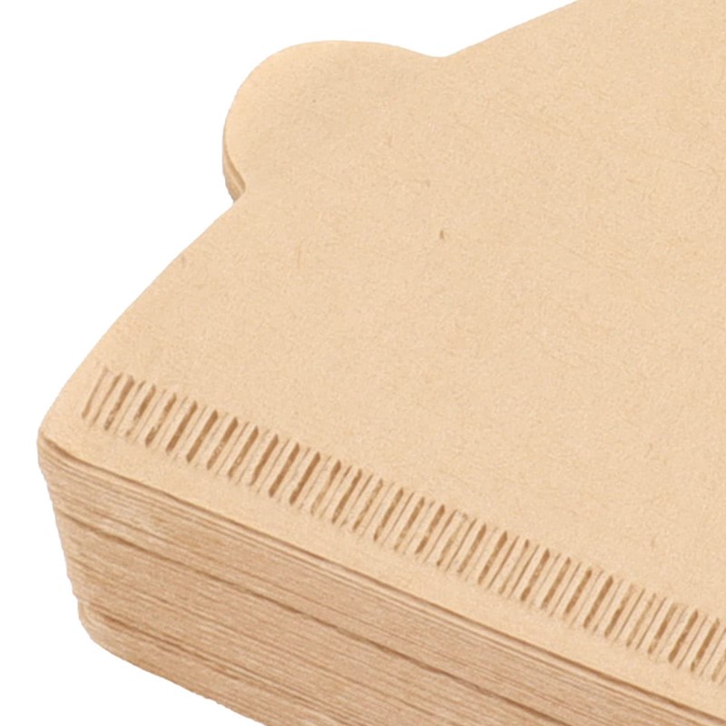 Filter Paper, Disposable, Dust Reduction, Coffee Filter Paper, 100 Pieces,
