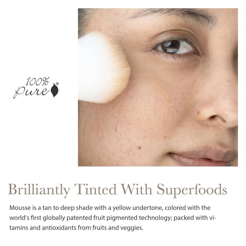 100%pure Foundation Powder Mousse 0.32oz