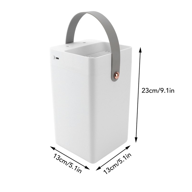 Mist Humidifier 3L Large Capacity Dual Nozzle Quiet USB Portable