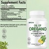 BPEYH Oil of Oregano Softgels Supplement, 6000 mg With Black