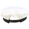 Dorfman Pacific Co. Men's Yacht Cap, White, One Size
