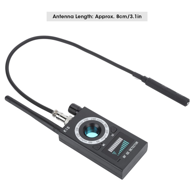 K18 AntiCandid Camera Detector RF Signal GPS GSM Audio Finder