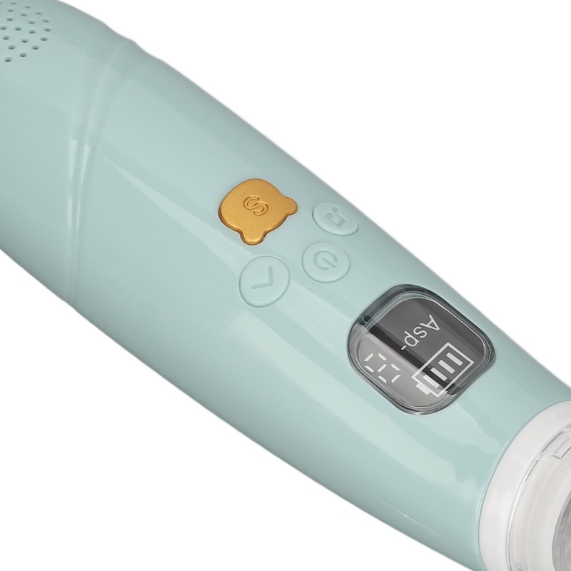 Electronic Infant Nose Aspirator Adjustable Suction Level Music Light Soothe