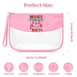 Funny Sayings Quotes Makeup Bags for Women Novelty Saying Cosmetic Bags for Friend Bestie Coworkers Friendship Birthday Christmas for Best Friends Sister Gift from Sister Zipper Travel Toiletry Pouch