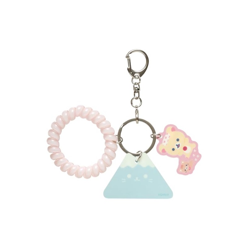 AB16602 Rilakkuma Neko no Yu Keychain, Korilakkuma