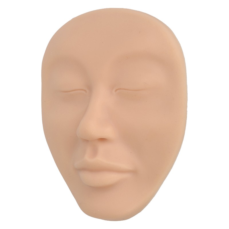5D Makeup Practice Mannequin Solid Silicone Elastic Soft Microblading Supplies