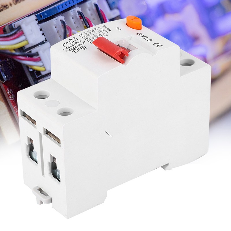 GYL8 2P RCCB Residual Current Circuit Breaker Electric Leakage Protection