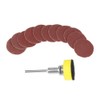 100 Pieces Sanding Disc, 25 mm Abrasive Grain Sanding Polishing