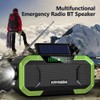 Portable Hand Crank Radio Multifunction IPX6 Waterproof Outdoor Emergency FM