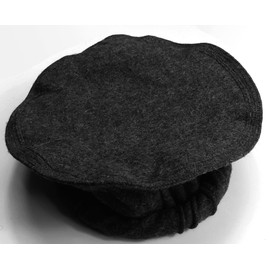 HEUK PAKOL PAKUL Afghan Donut HAT Beret CHITRAL CHITRALI PASHTUN - CB110 Black