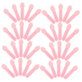 WOONEKY 100pcs Eyeshadow Brush Soft Sponge Applicators for Eye Makeup Reusable Blending Tools for Teens and Adults Multipurpose Makeup Brushes for Travel and Everyday Use