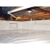 1000 sqft 4x250 Reinforced Vapor Barrier Encapsulation Pier Wrap Crawlspace