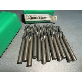 Morse (12) #11 HSS 135° Steam Tempered Finish Screw Machine Drill