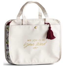 DaySpring - My Joy is in Your Word Bible Cover - Organizational Bag, Multi