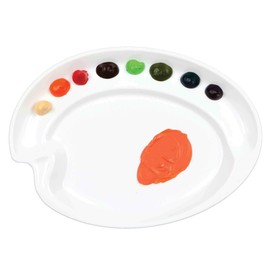 Mijello 52225 – Peel-Off Palette Ellipse Small 31 x 36.5 cm