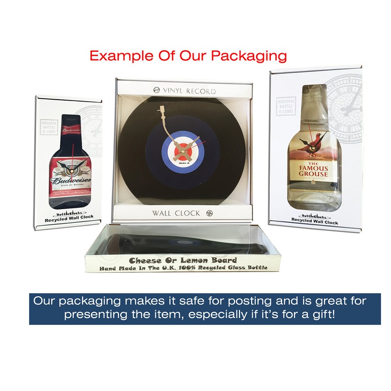 Iconic Michael Jackson vinyl record wall clock