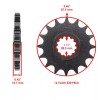 Caltric Drive Chain & Sprockets Kit for Yamaha FZ-1 FZ1