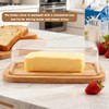 Butter Dish with Lid and Slicer Set for Standard Butter