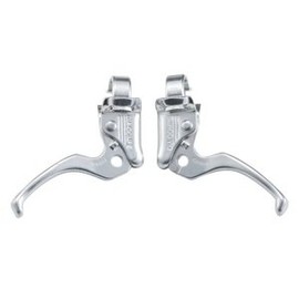 DIA-COMPE MX122-23mm Brake Lever Brake Lever (Silver), 0.9 inches (23.8 mm)