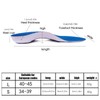 Arch Support Shoe Insoles - 2x Arch Massage Shoes Inserts,Flat