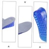 IWOWHERO Breathable Height Increase Insoles Detachable 3/5cm Adjustable Lifting Shoe