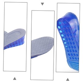 IWOWHERO Breathable Height Increase Insoles Detachable 3/5cm Adjustable Lifting Shoe Pads Honeycomb Shock Absorption Design for Men and Women