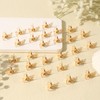 Gosknor 30pcs Gold Butterfly Hair Clips, Metal Mini Hollow Monarch