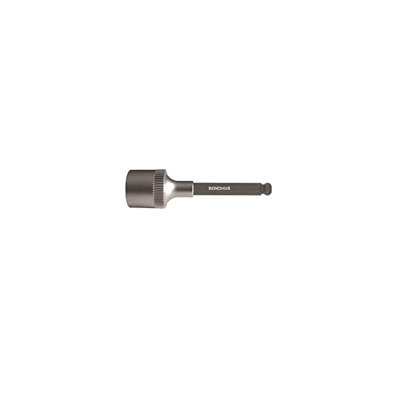 BONDHUS No.43918 Hex Ball Point Socket Bit, 5/8 Inches, Insertion