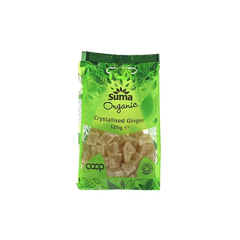 Suma Prepacks - Organic | Ginger - Crystallised Organic |