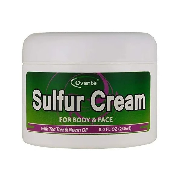 Crema De Azufre De La Piel (8 Oz 240 Ml)