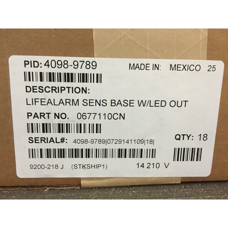 Simplex 4098-9789 - Base with Led Out