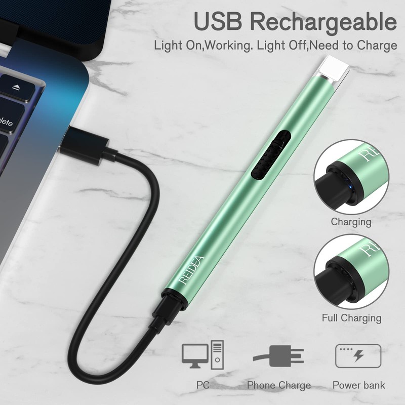 REIDEA Lighter S4 Electronic Candle Lighter USB Rechargeable with Security