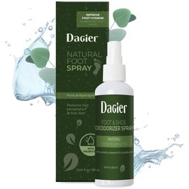 DAGIER -Travel size, Best product for smelly feet, probiotics, foot deodorant spray for stinky feet and shoes, foot deodorant spray, foot odor eliminator for feet,foot spray for smelly feet,foot spray