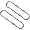 Opuladuo 2PC 10 Inch Pole Saw Chain for Kobalt KPS