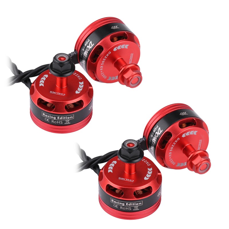 4pcs DX2205 2300KV 2-4S Brushless Motor for X210 X220 250