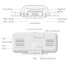 CYMNER Super Clear LED-Display Digitaler Wecker - Modernes Design, Multifunktional,