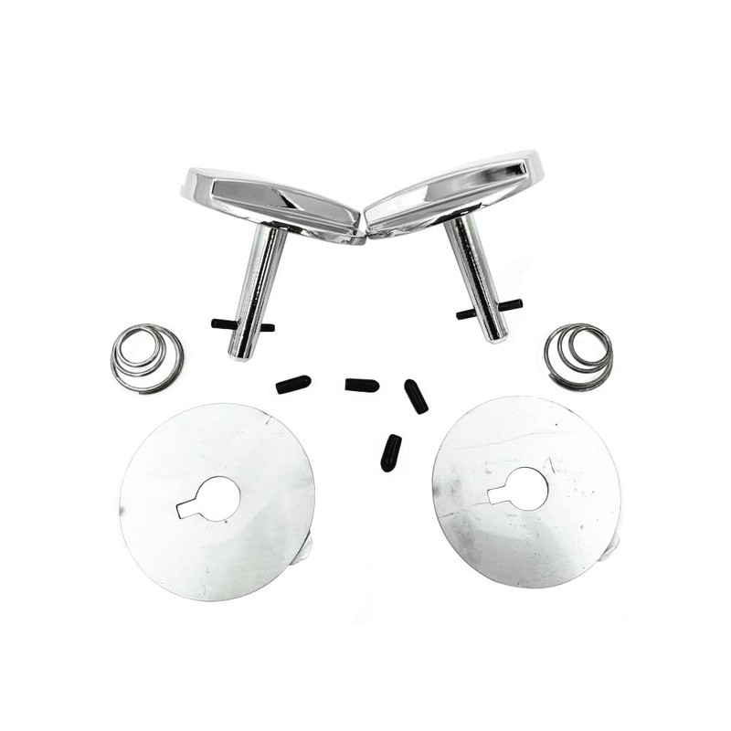Lskioer 2Pcs Hood Pins Twists Locks Fits for Oldsmobile Cutlass