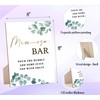 Greenery Eucalyptus Mimosa Bar Sign,Eucalyptus Mimosa Bar Decor,for Wedding Reception