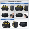 TICONN Tool Bag with Multi-Pockets Wide Mouth Tool Tote with