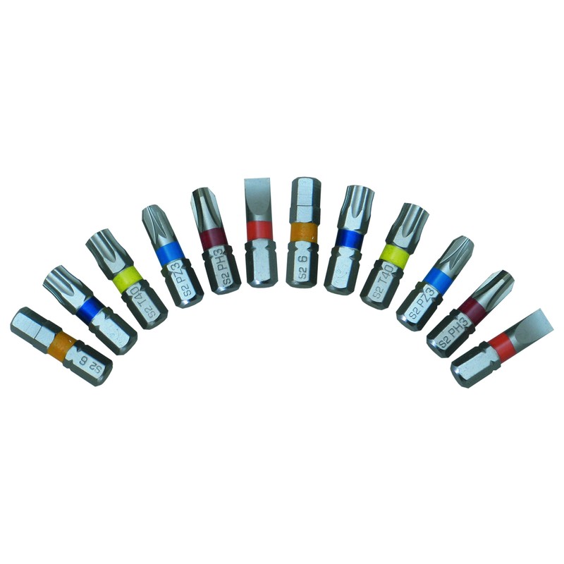 Proteco-Werkzeug Professional Bit Set Torx 40 C6 3 x 25