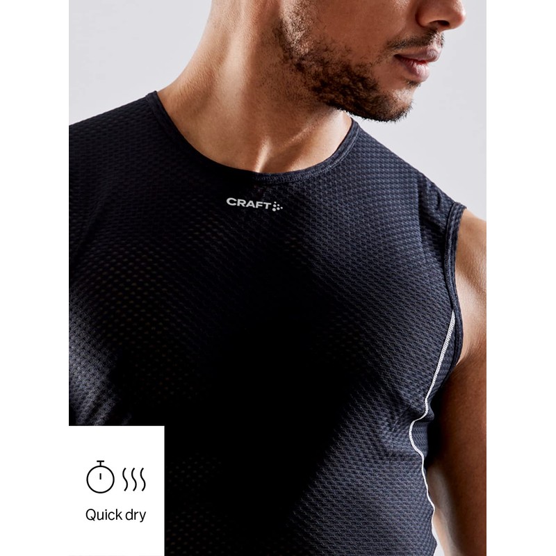 Craft Sportswear Men's Cool Mesh Superlight SL, Black, X-Large